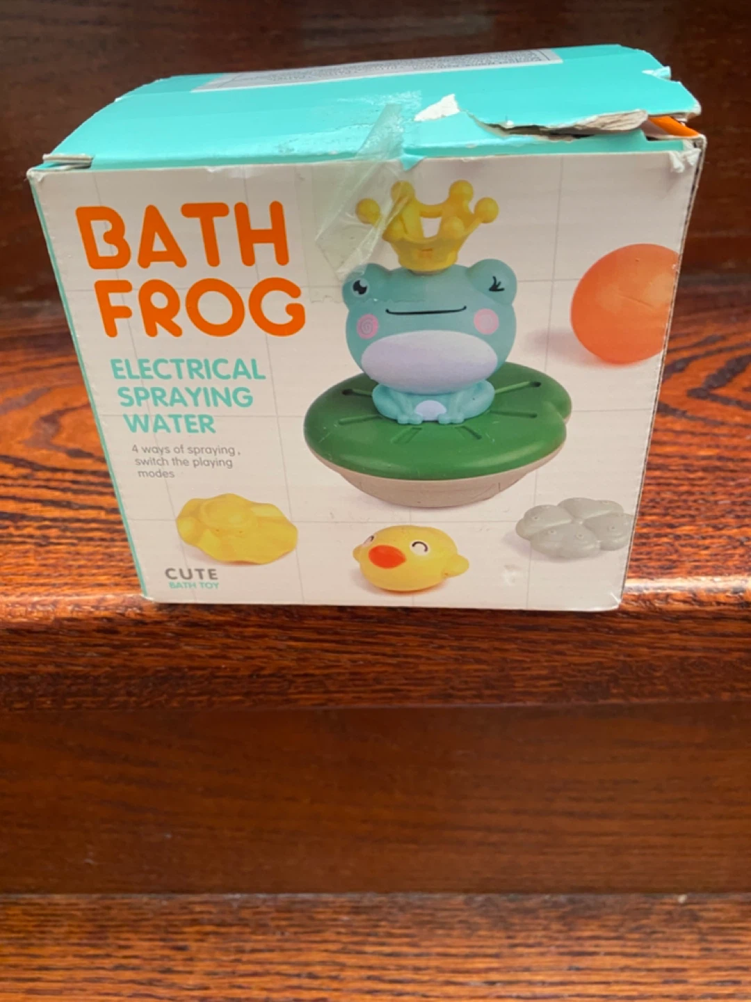 Bath Frog Electrical Spraying Water Toy