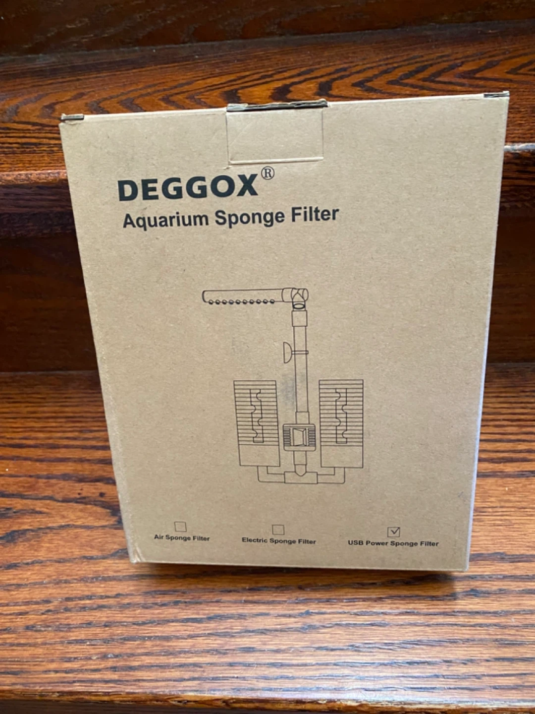 DEGGOS Aquarium Sponge Filter for 10-20 Gallon Tanks