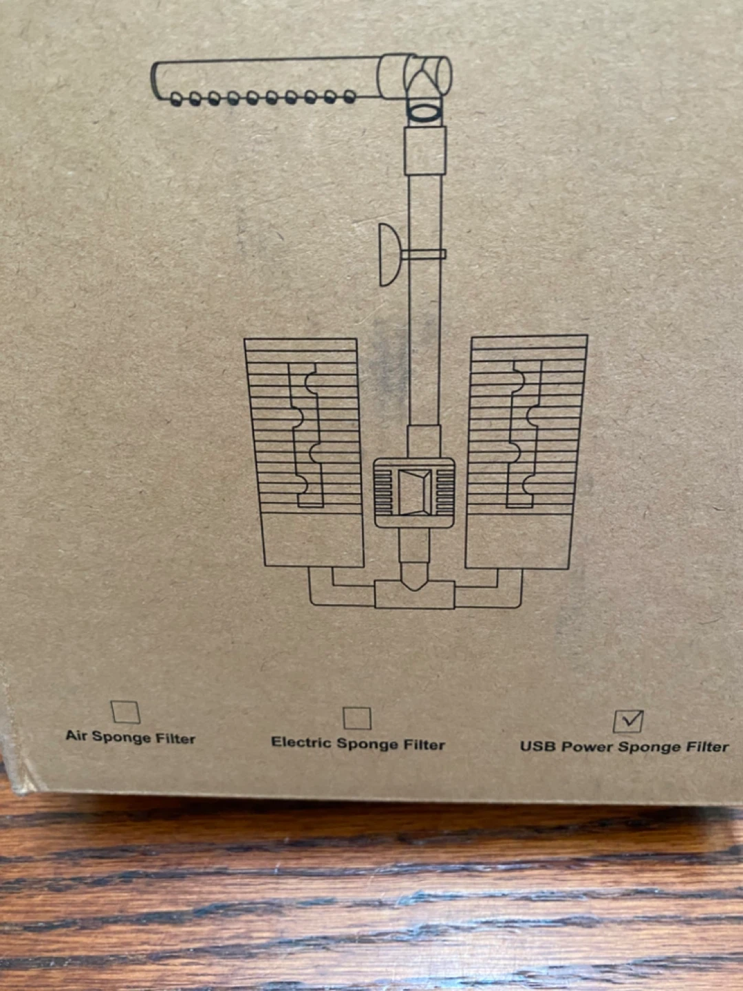 DEGGOS Aquarium Sponge Filter for 10-20 Gallon Tanks - photo 2