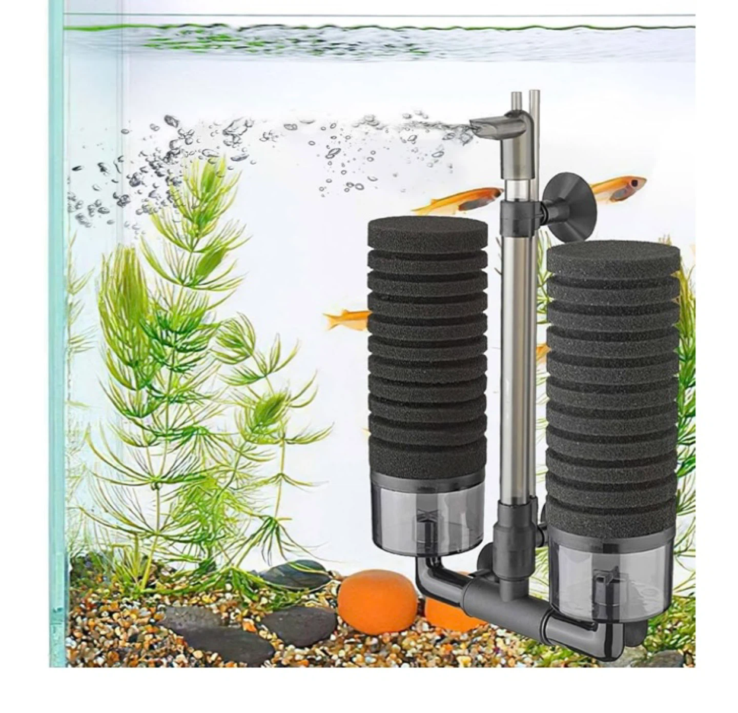 DEGGOS Aquarium Sponge Filter for 10-20 Gallon Tanks - photo 5