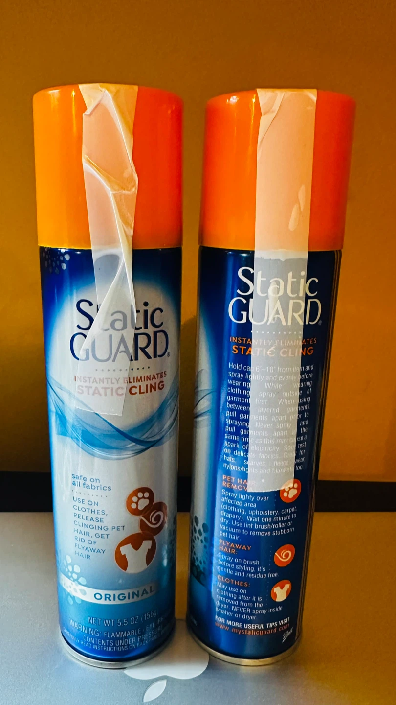 Static Guard Spray 5.5 oz (Pack of 2)