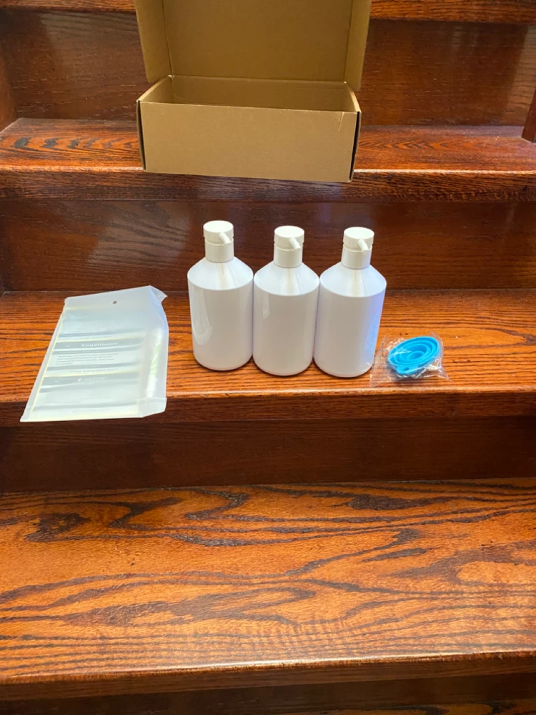 Sookdeo Dispenser Bottles with Pump - 17oz, 500ml, 3 Pack