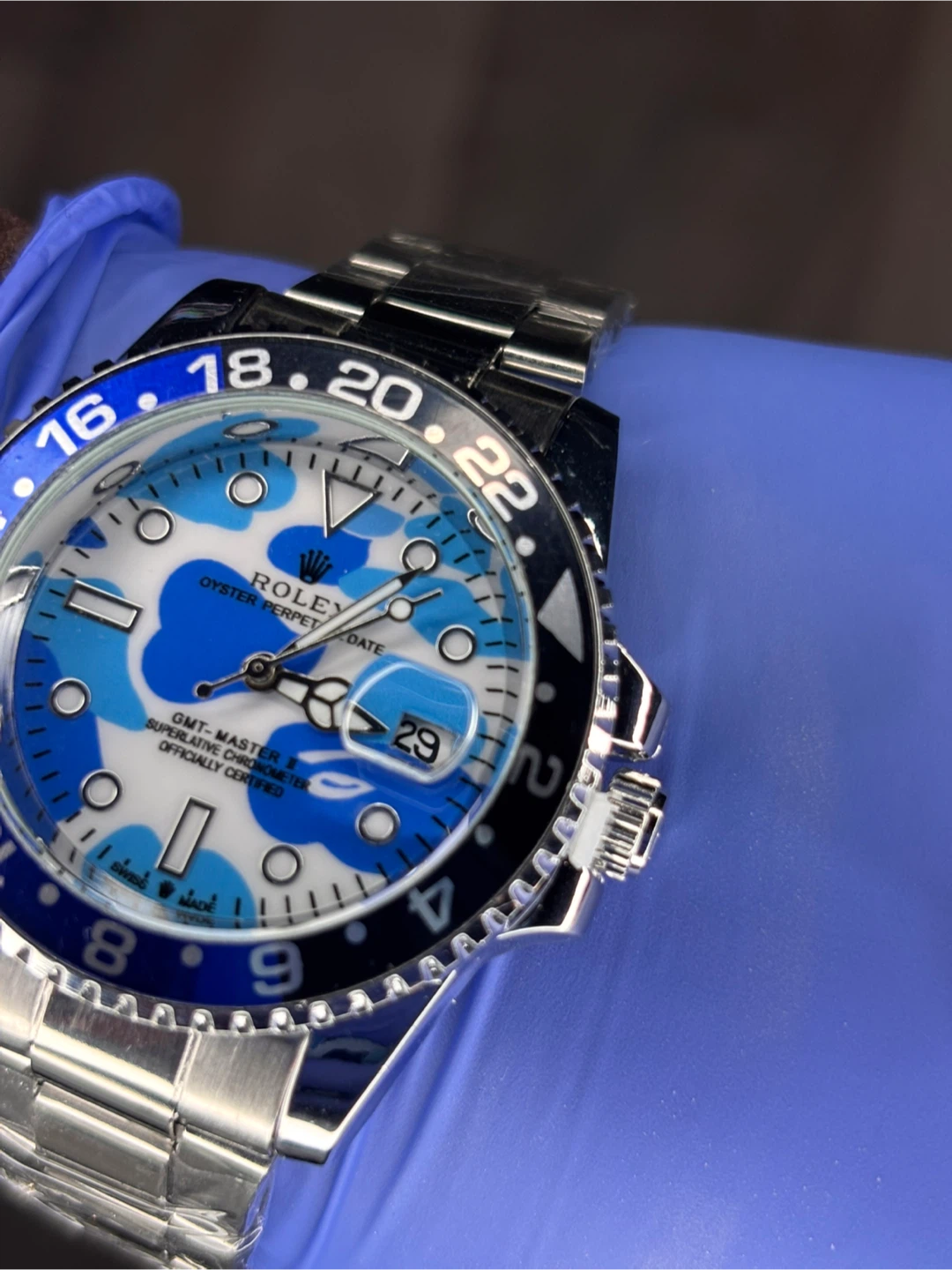 Luxury Watch GMT-Master II Stainless Steel Watch - photo 5
