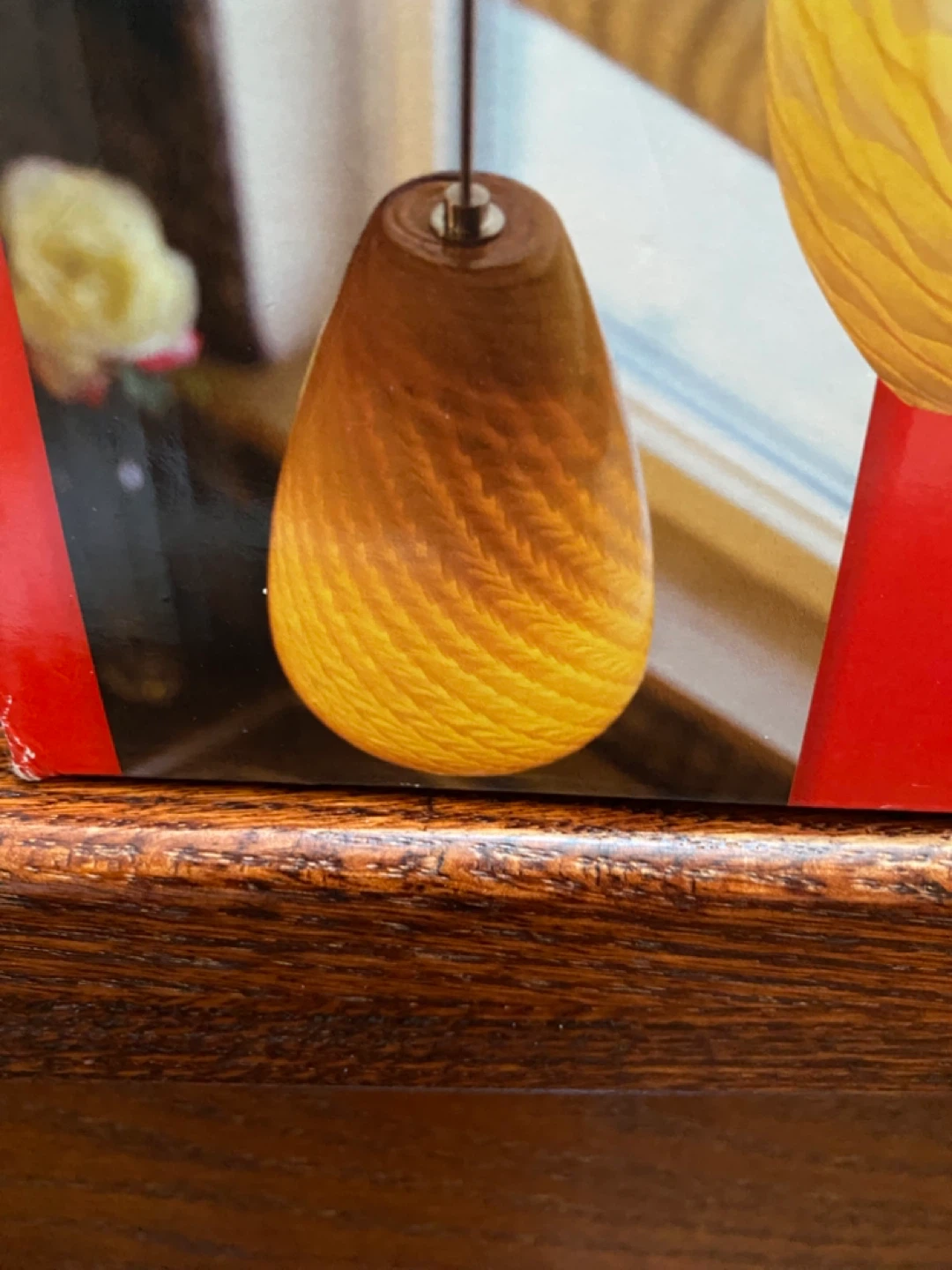Tiella Honey Pendant Pack - Amber Pendant Light with 5' Cord - photo 2
