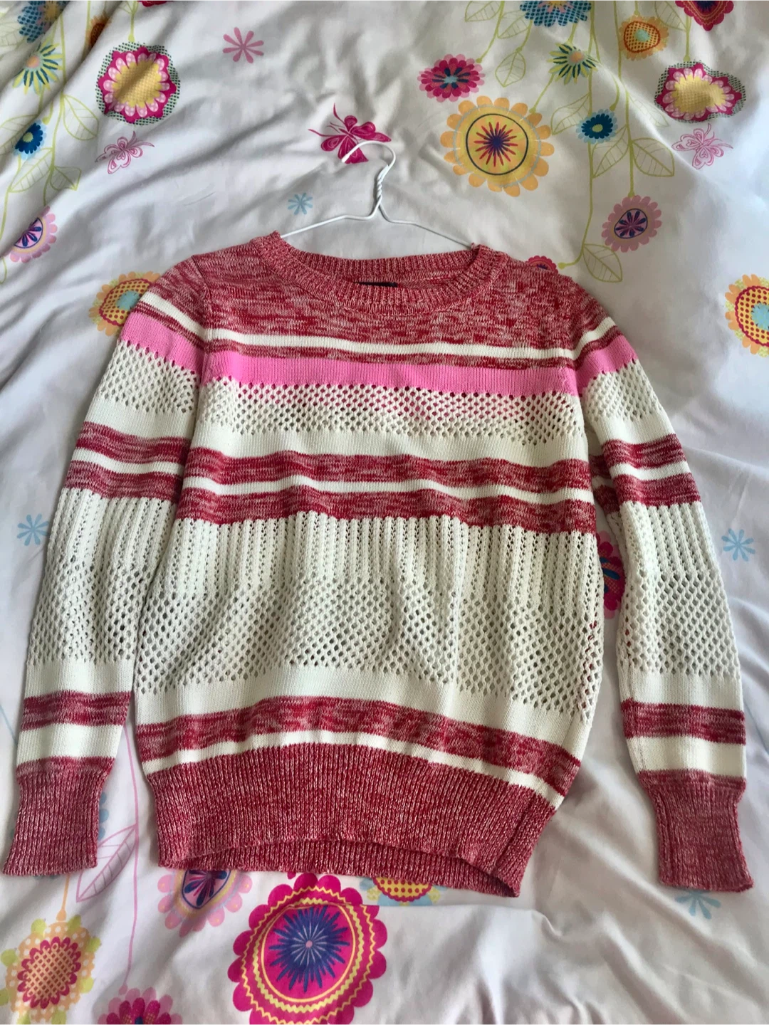 Women's Striped Knit Sweater