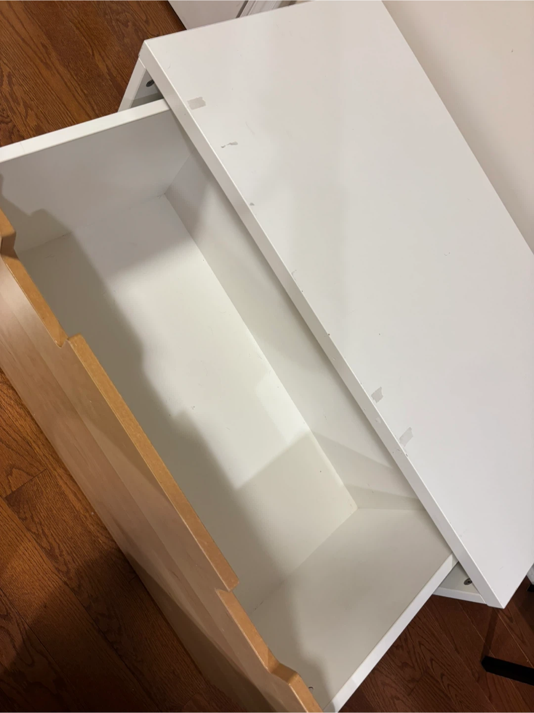 IKEA SMASTAD white beige storage bench - photo 3