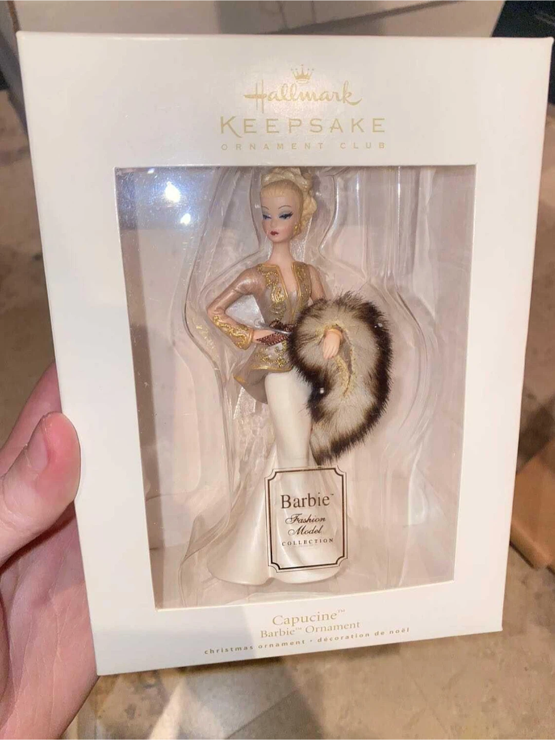 Hallmark Ornament Capucine Barbie