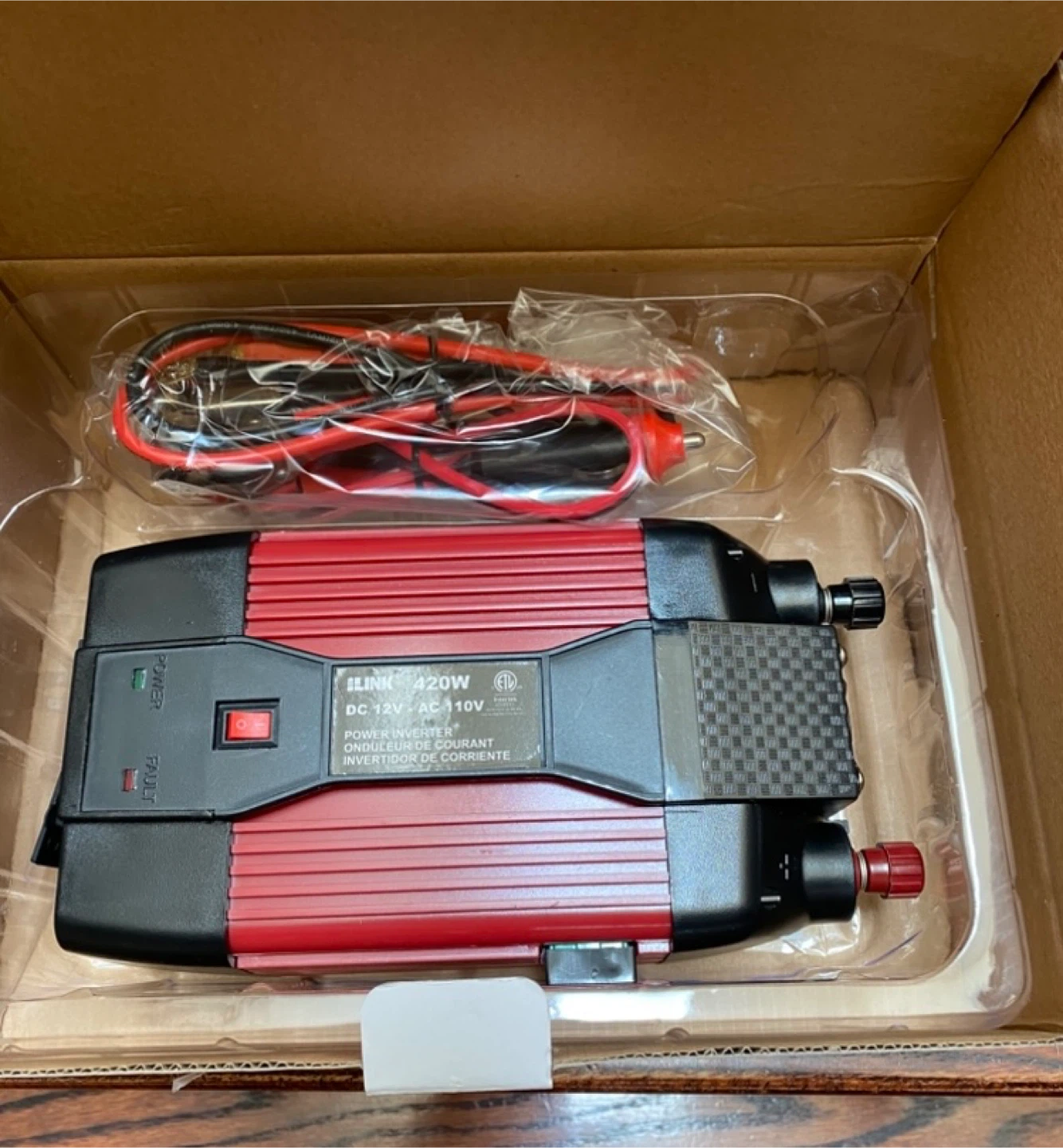 iLINK 420W Power Inverter DC 12V - AC 110V
