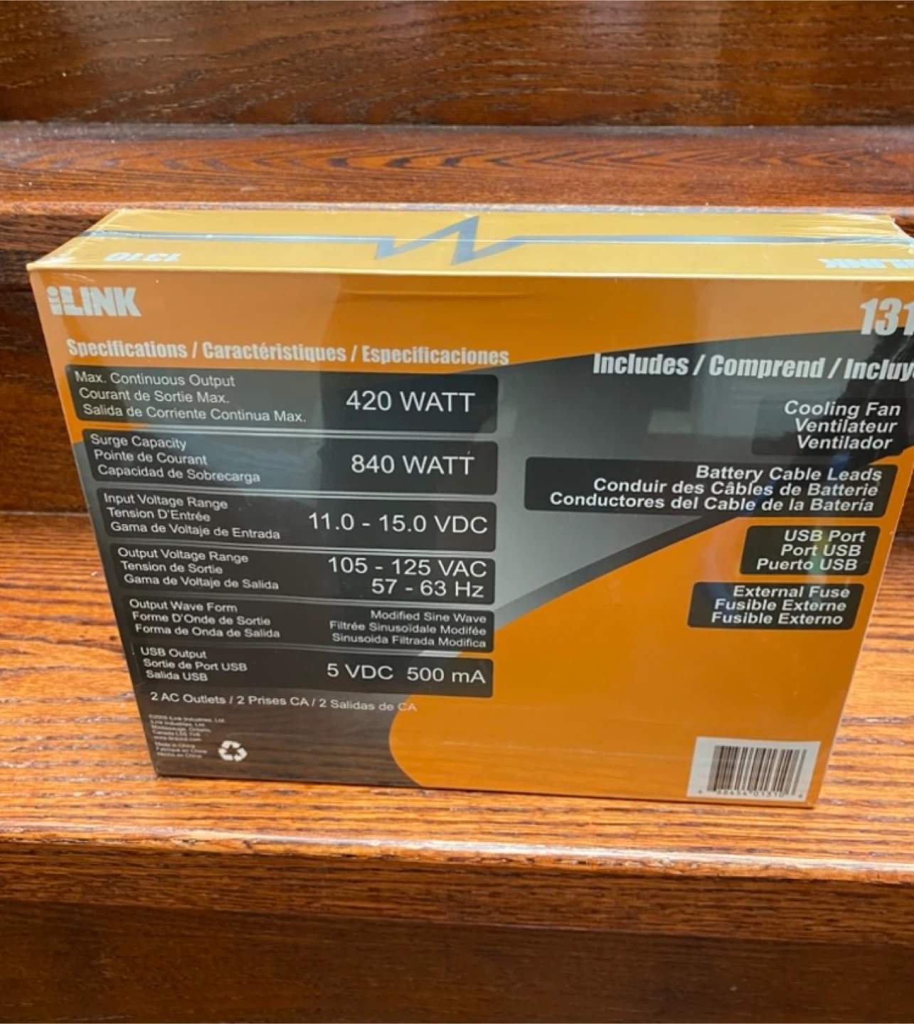 iLINK 420W Power Inverter DC 12V - AC 110V - photo 5