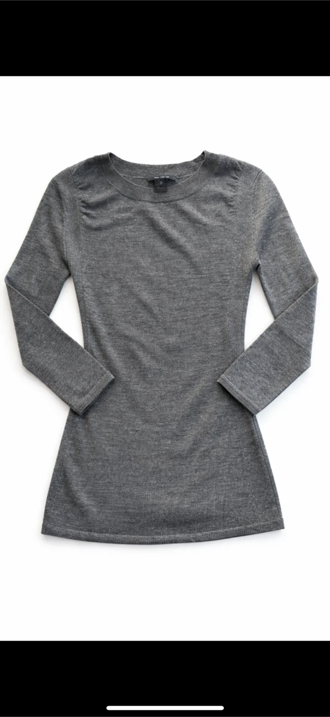 100% wool Grey Sweater
