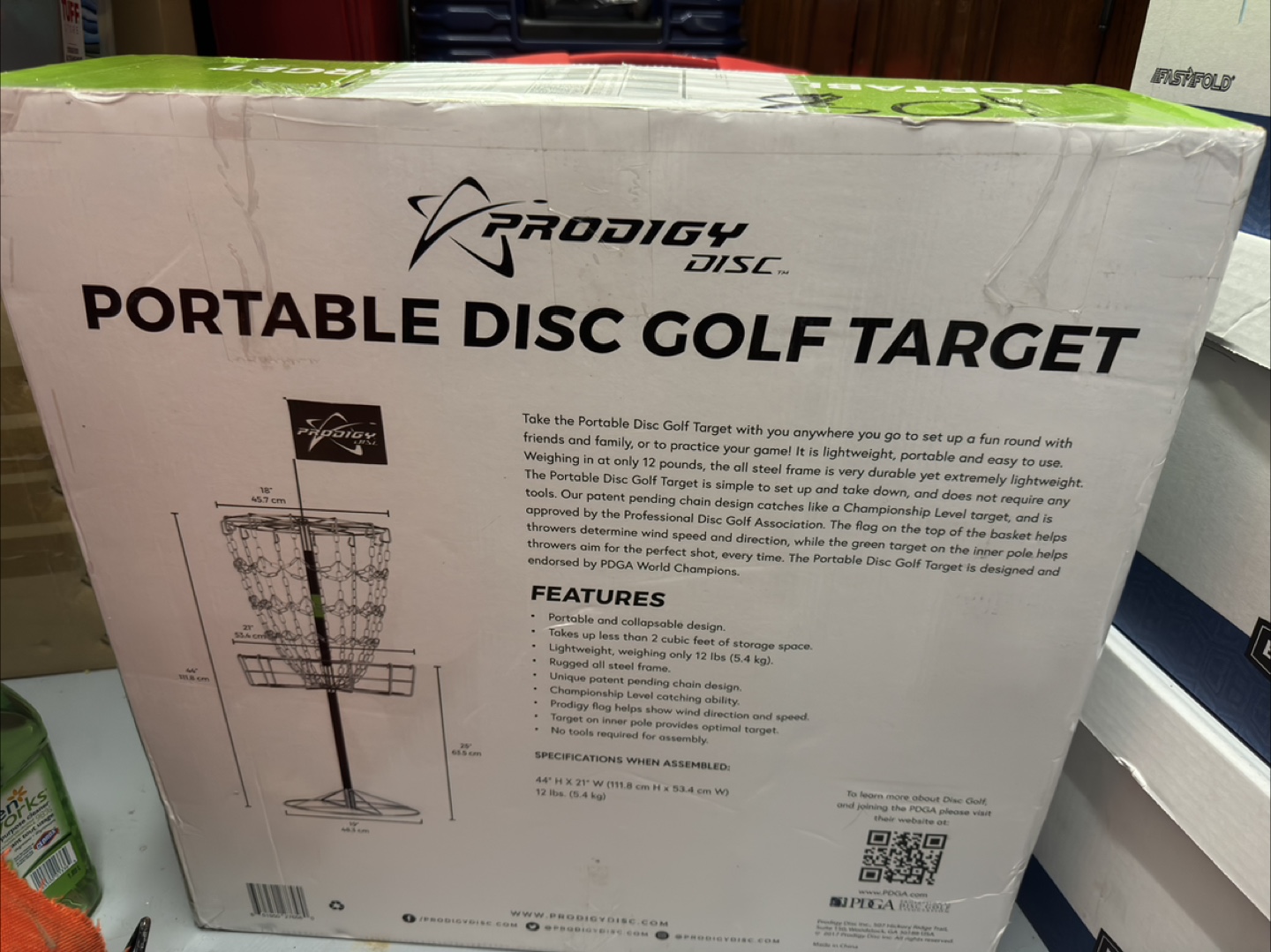 Prodigy Disc Portable Disc Golf Target - Brand New - photo 2