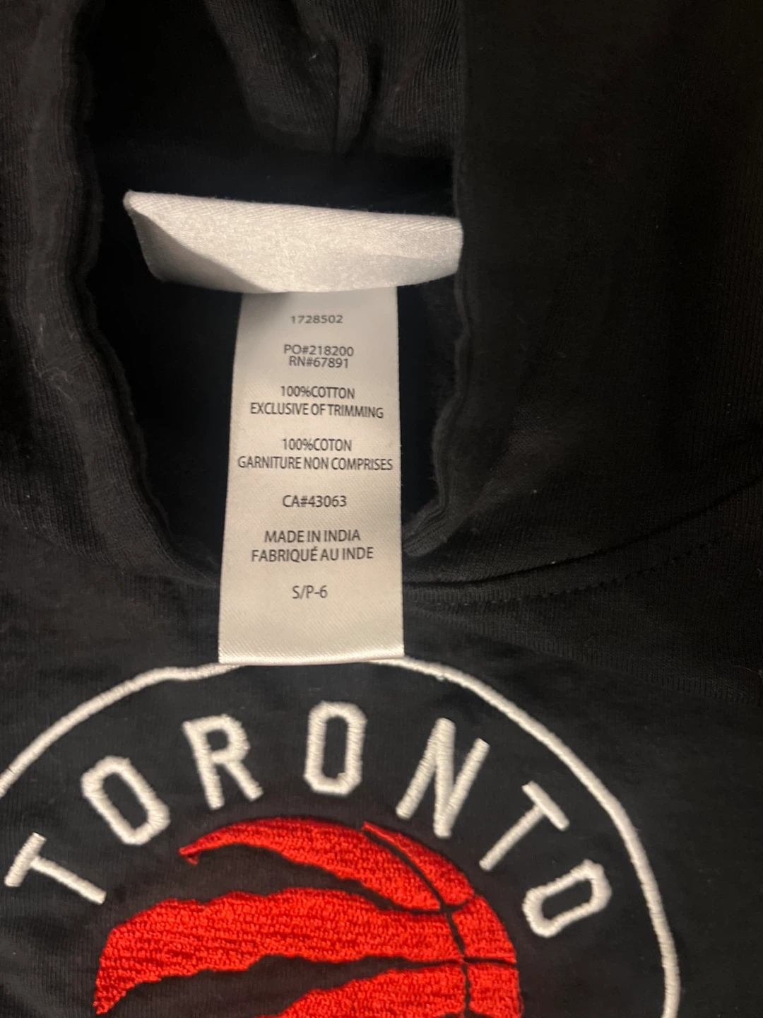 Toronto Raptors NBA Hoodie - photo 3