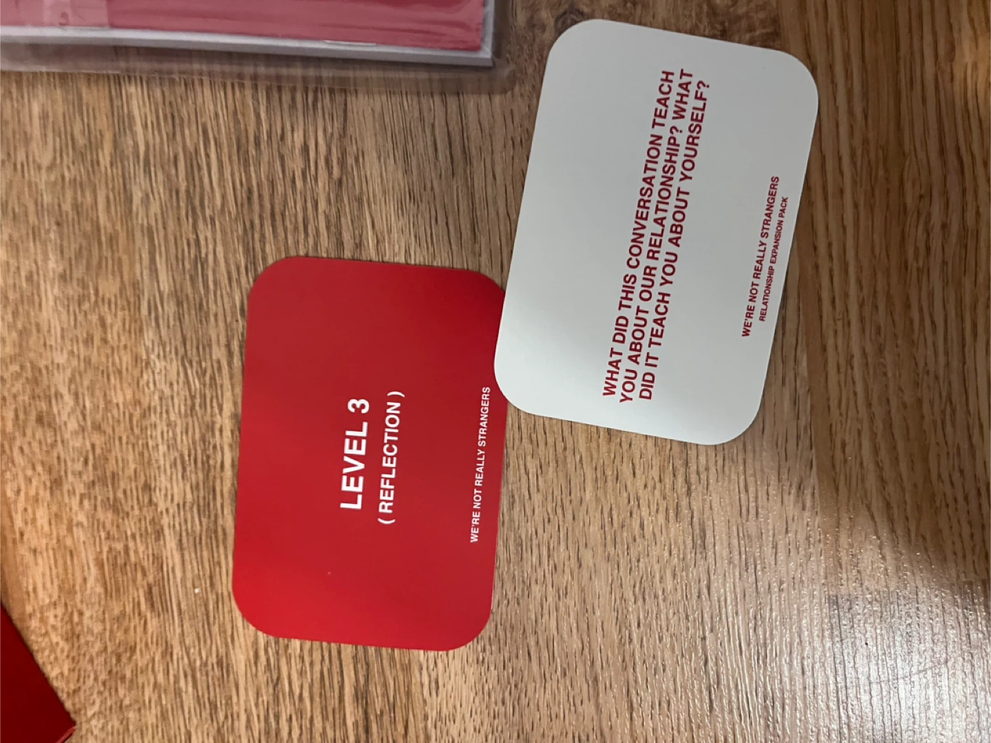 We're Not Really Strangers Relationship Expansion Pack Card Game - photo 4