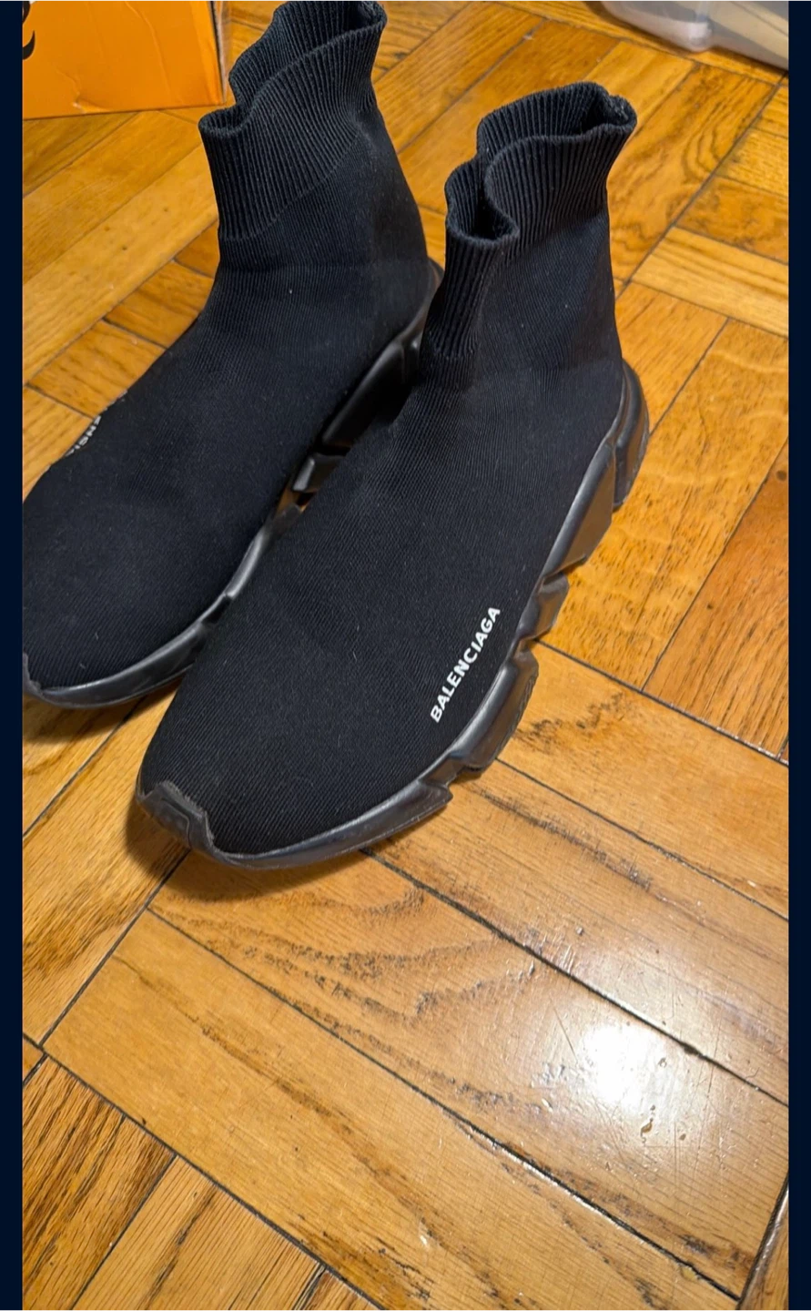 Balenciaga Speed Trainer Black Sock Sneakers