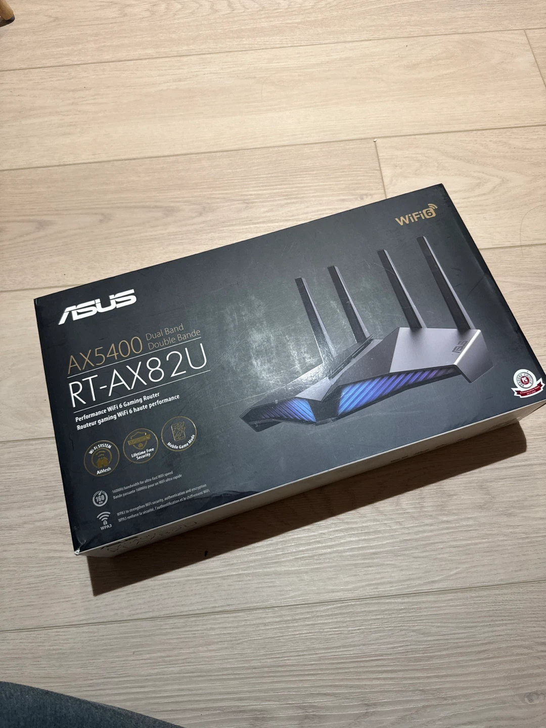 ASUS AX5400 RT-AX82U Dual Band WiFi 6 Gaming Router