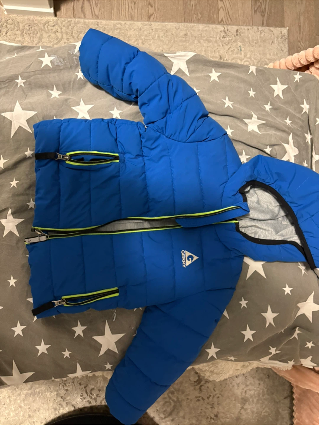 Gerry Boys Blue Puffer Jacket Size 3T - photo 3