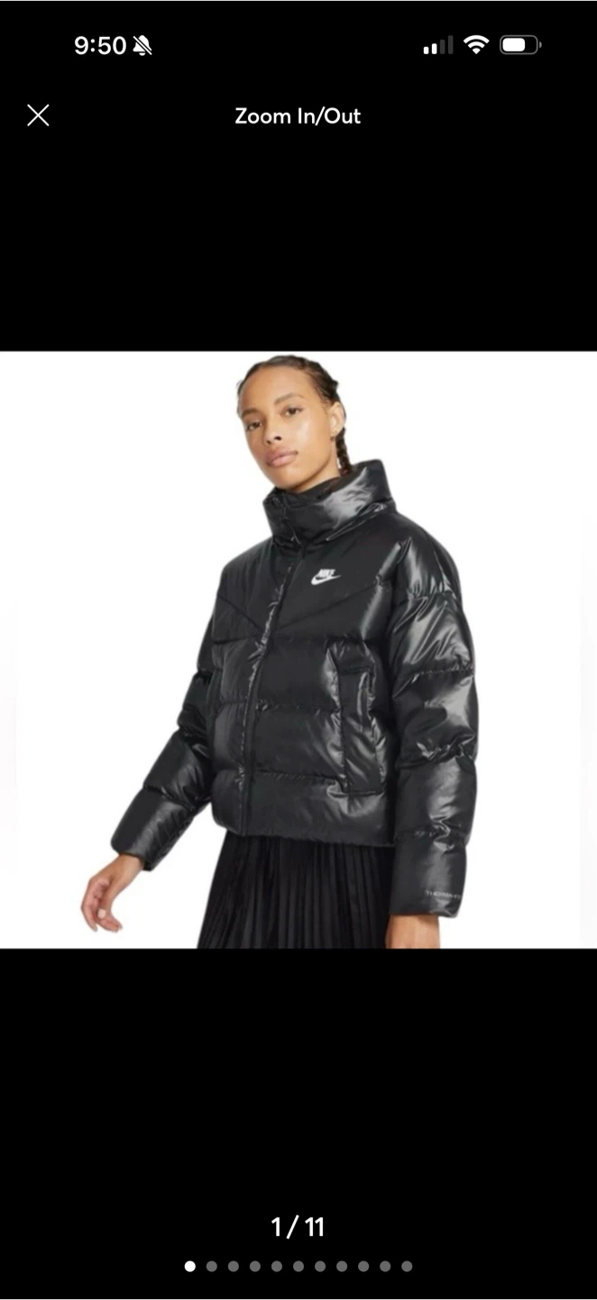 Nike Therma-FIT Black Puffer Jacket - XL