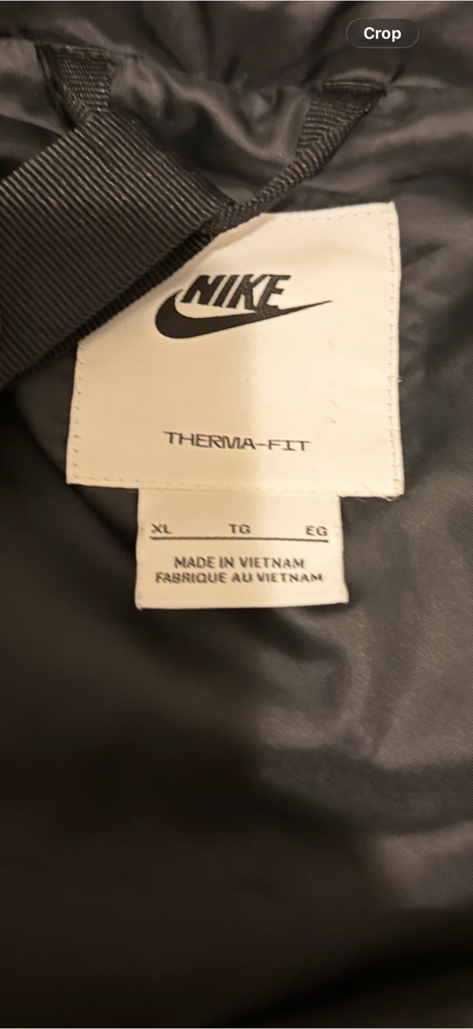 Nike Therma-FIT Black Puffer Jacket - XL - photo 4