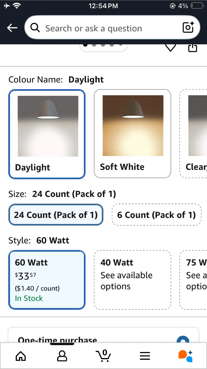 Amazon Basics A19 LED Daylight Light Bulbs - 24 Pack - photo 4