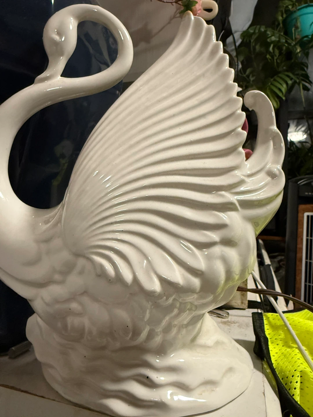 Swan Light desktop  white - photo 2