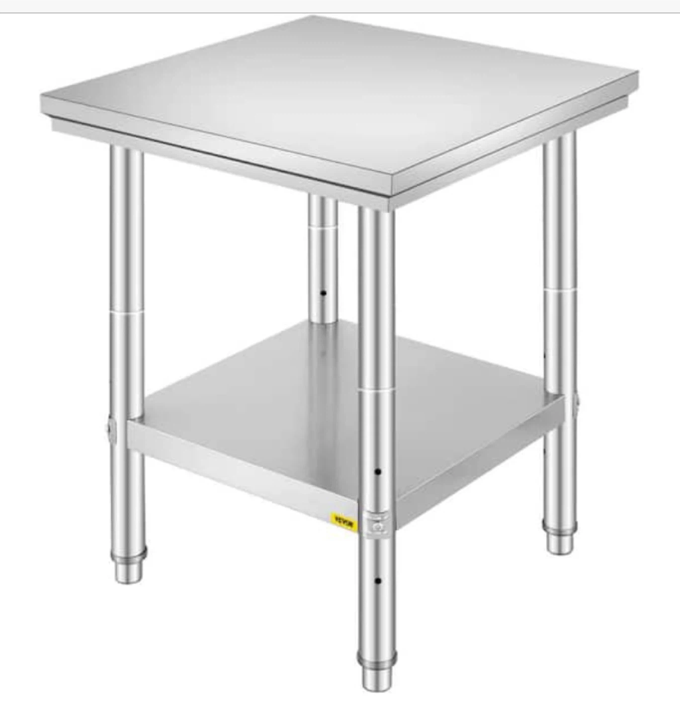 Stainless Steel Prep Table with Shelf