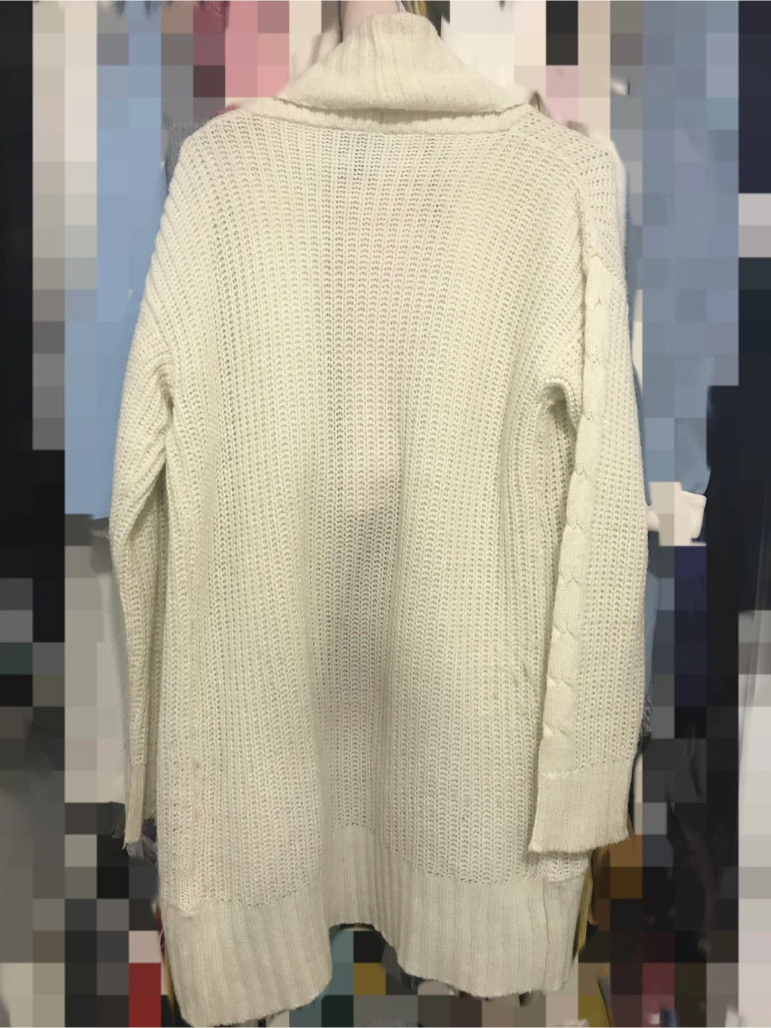 Streetwear Society Cream Cardigan Sweater - photo 2