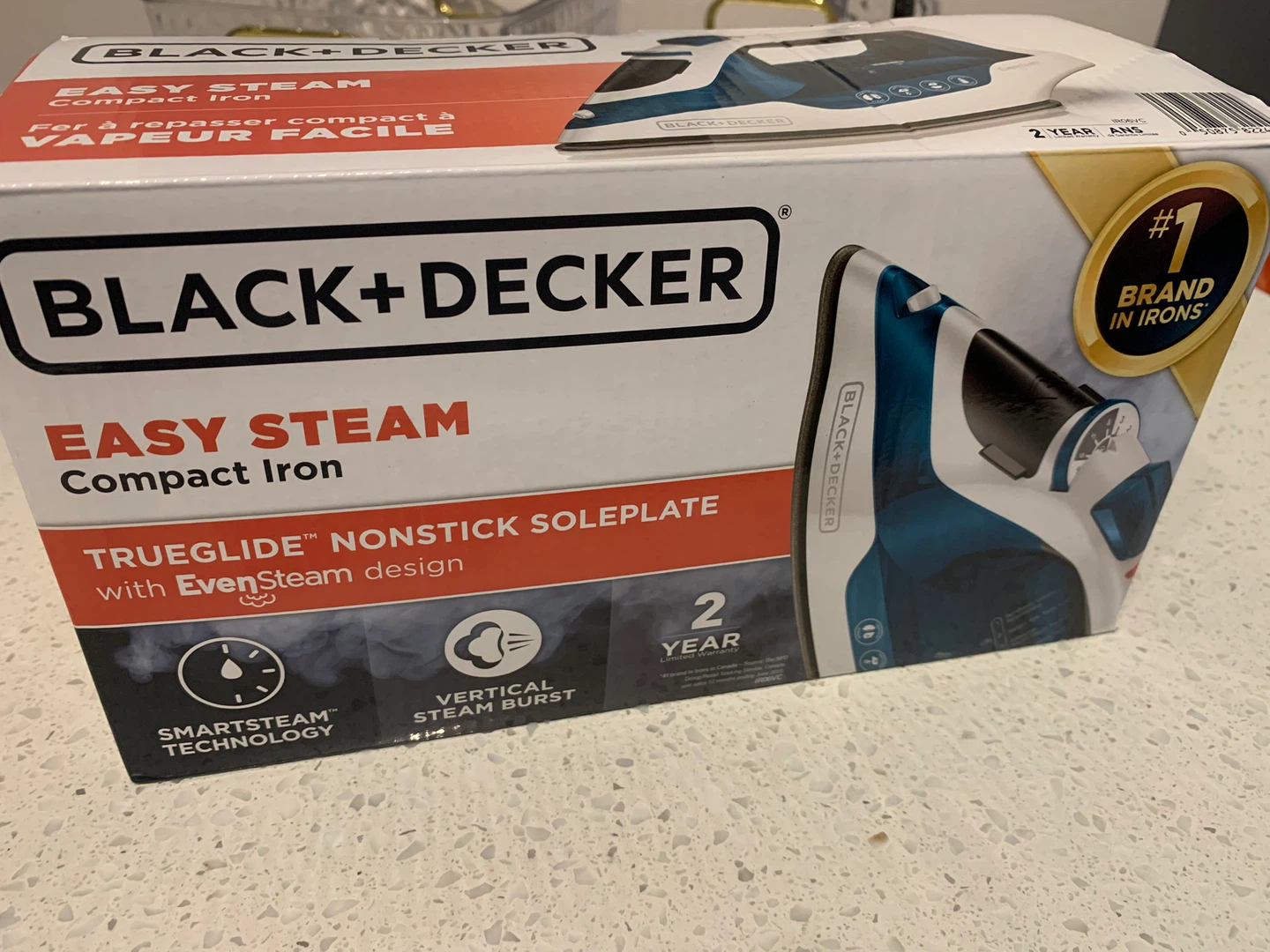 Black+Decker Easy Steam Compact Iron
