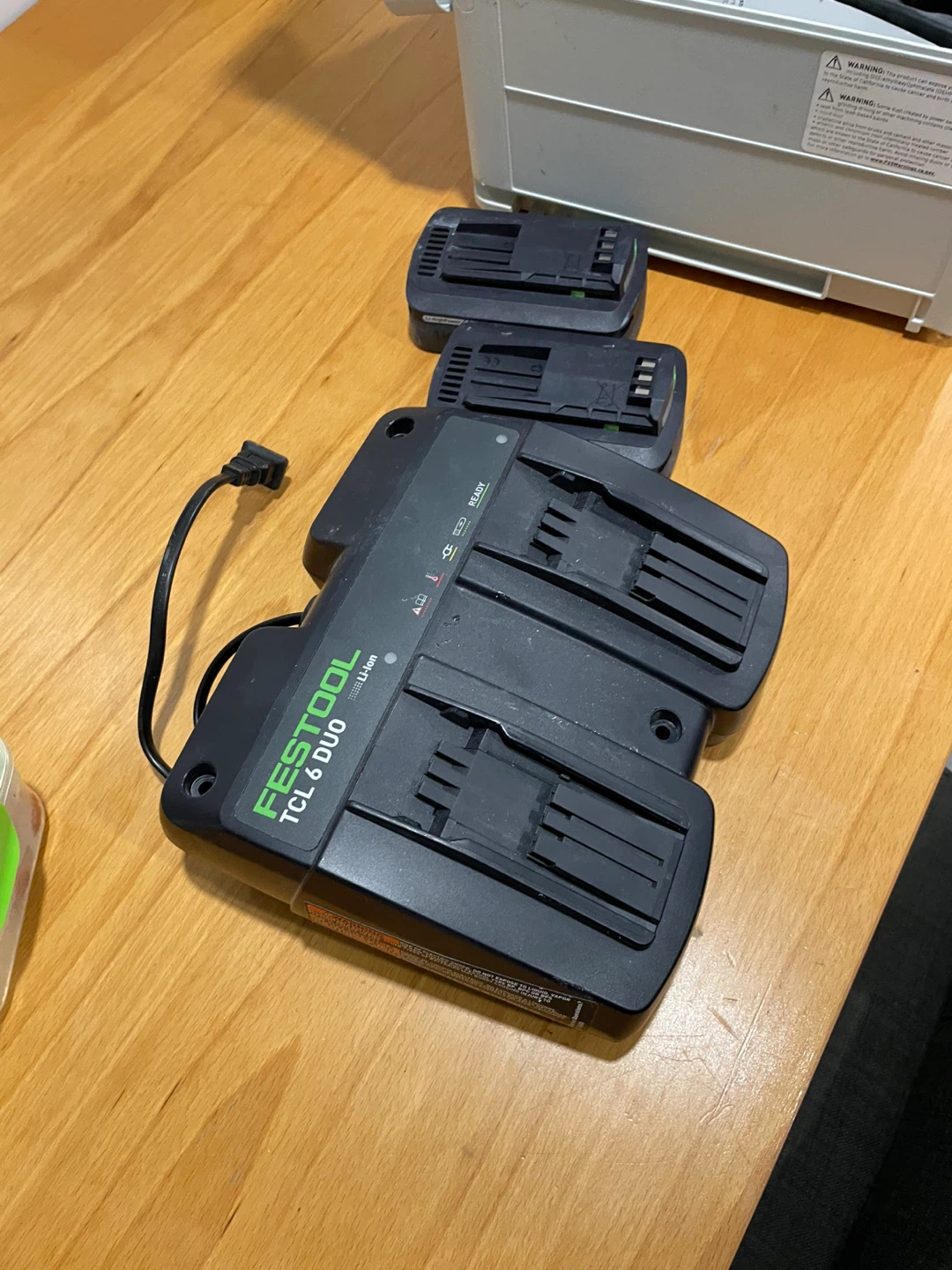 Festool DWC 18-4500 Drywall Screwgun with Charger and Batteries - photo 5