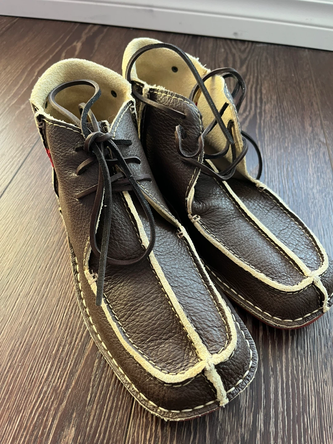 New: Levi's Brown Leather Chukka Boots - EU 43 / US 10