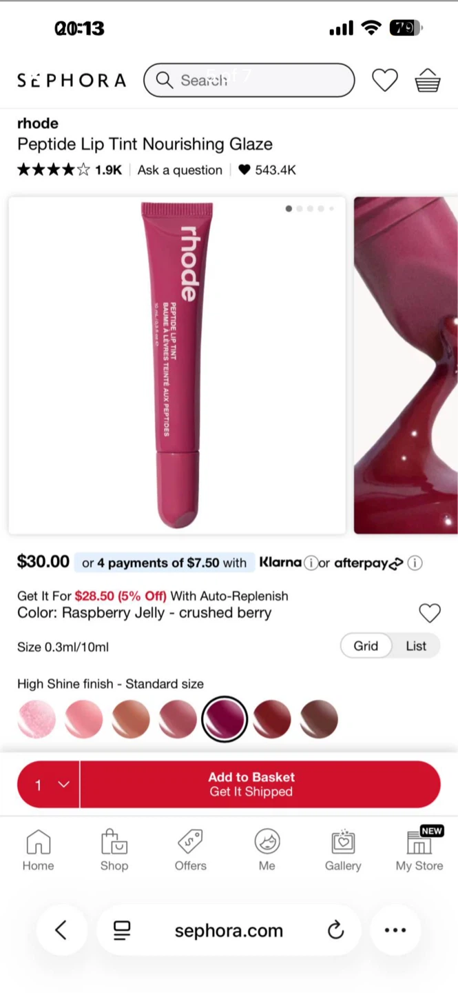 BNIB: Rhode Peptide Lip Tints - photo 5