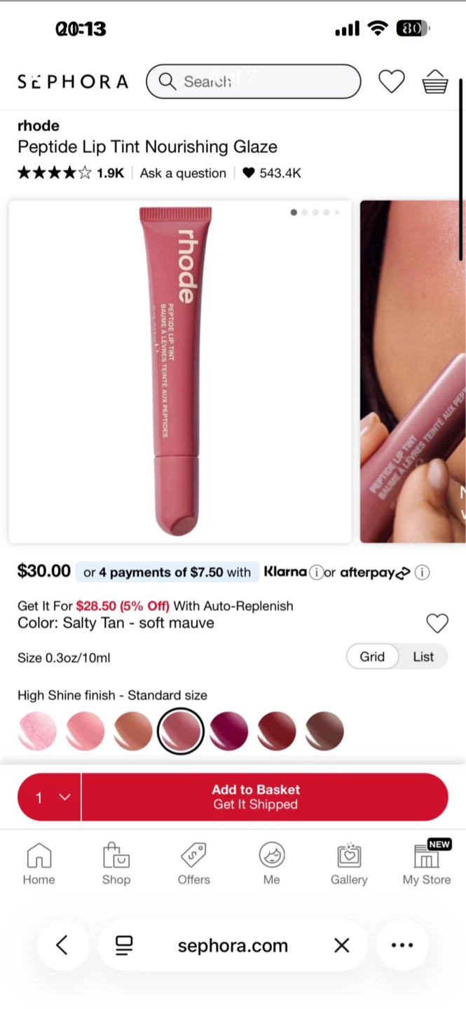 BNIB: Rhode Peptide Lip Tints - photo 4