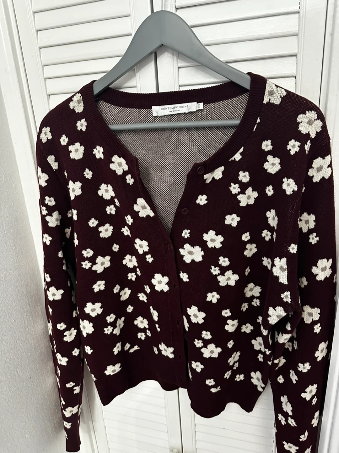 Contemporaine Par Simons Floral Cardigan - Size M - photo 2