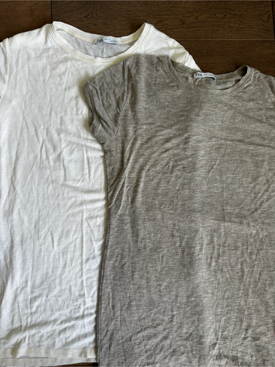 ZARA Crew Neck T-Shirts - Size L - photo 4