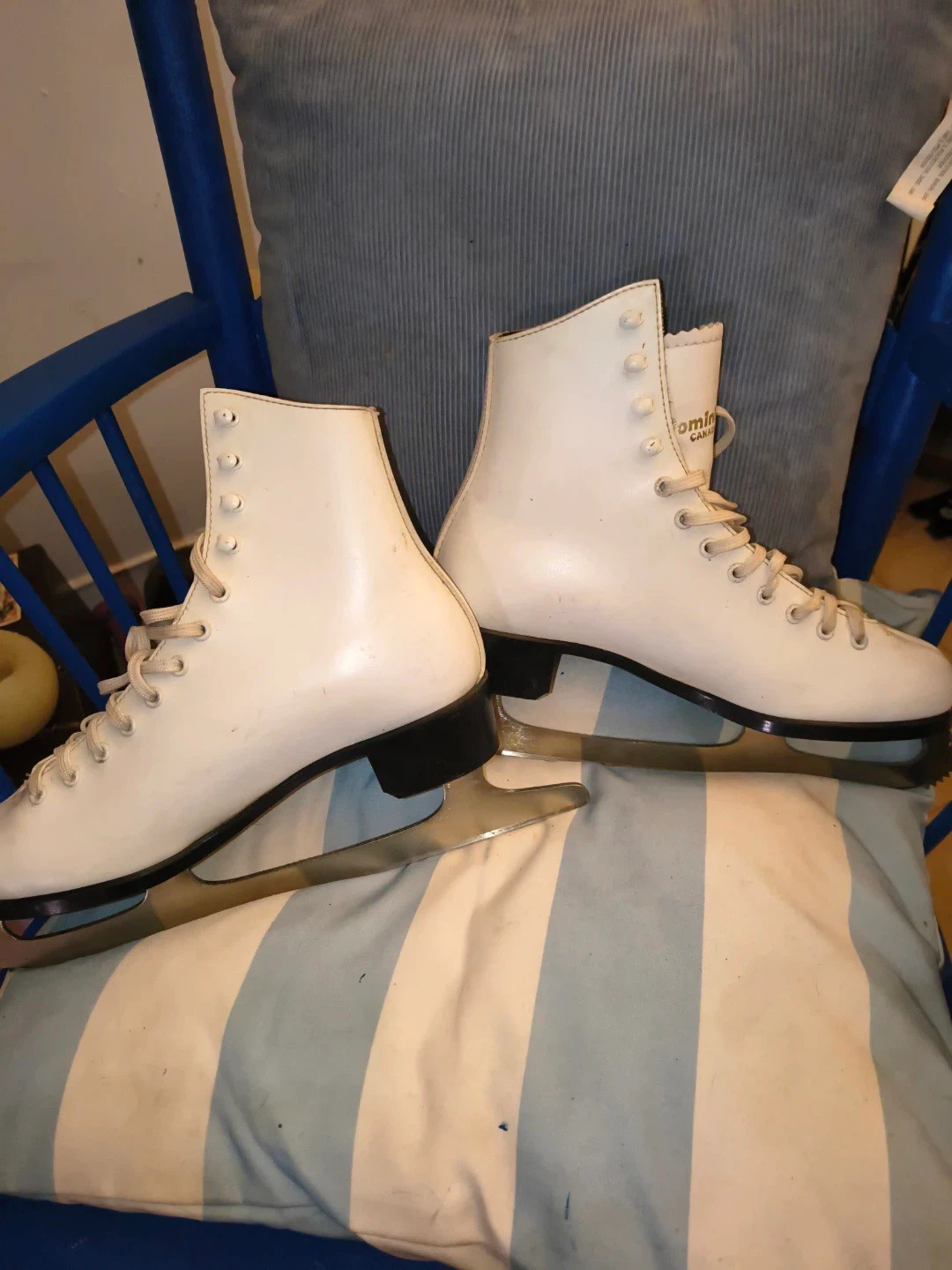 White Figure Skates
