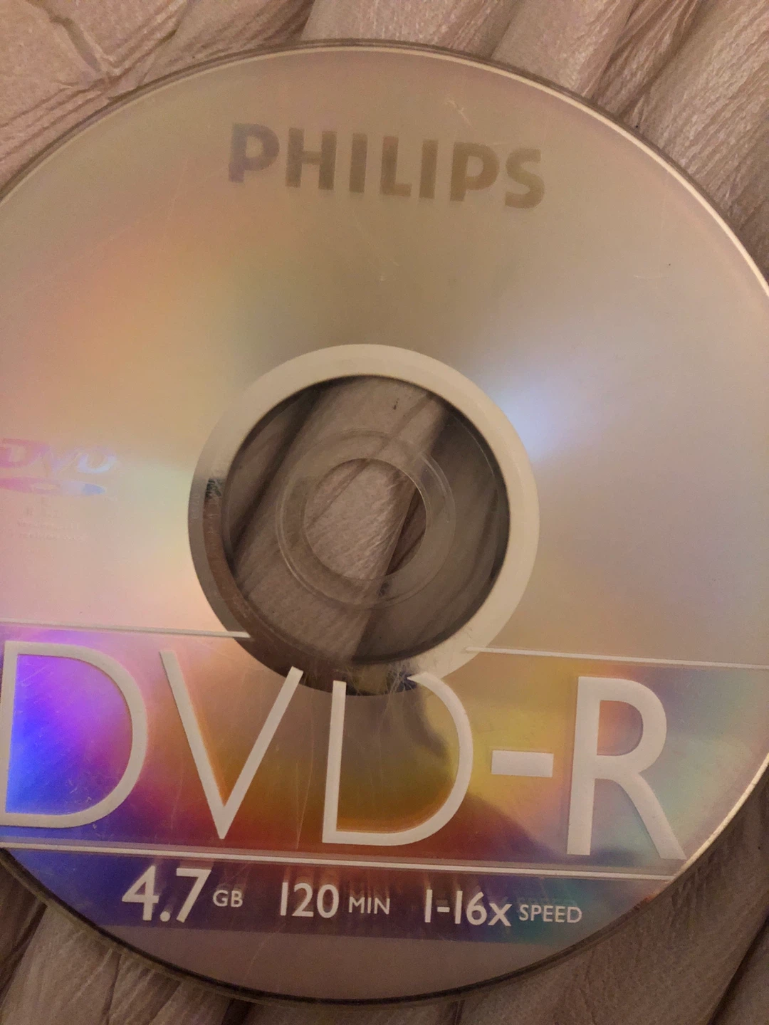 Philips DVD-R Disc - 4.7 GB, 120 Min, 1-16x Speed
