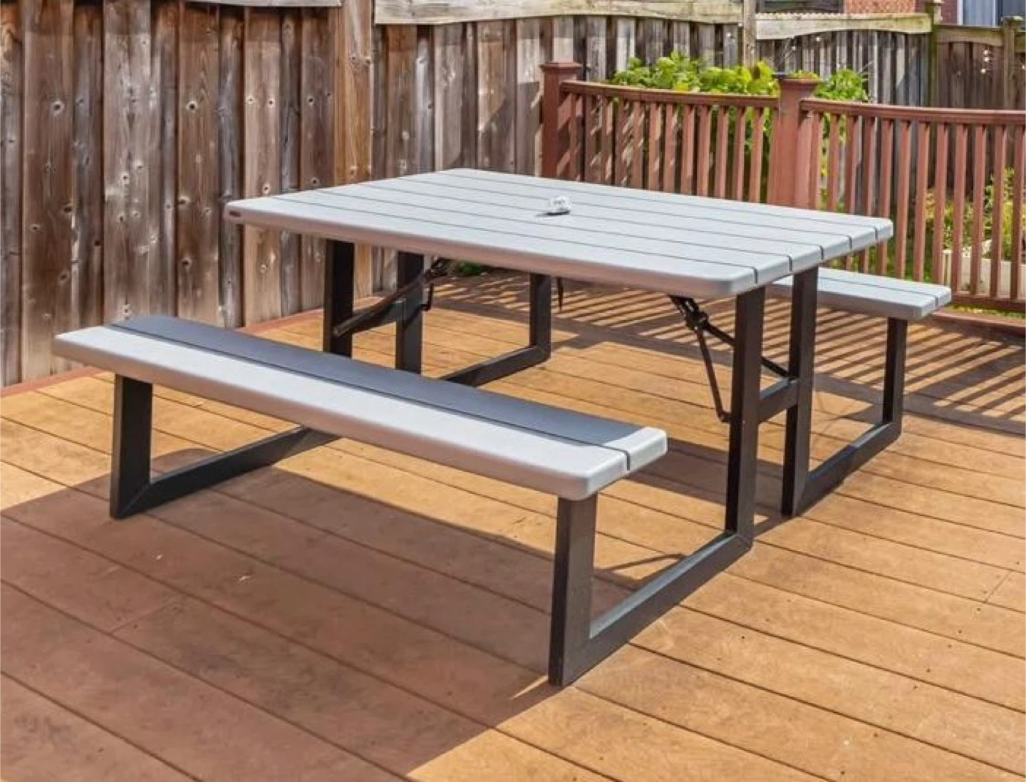 Lifetime Picnic Table with Benches - 6ft - photo 2