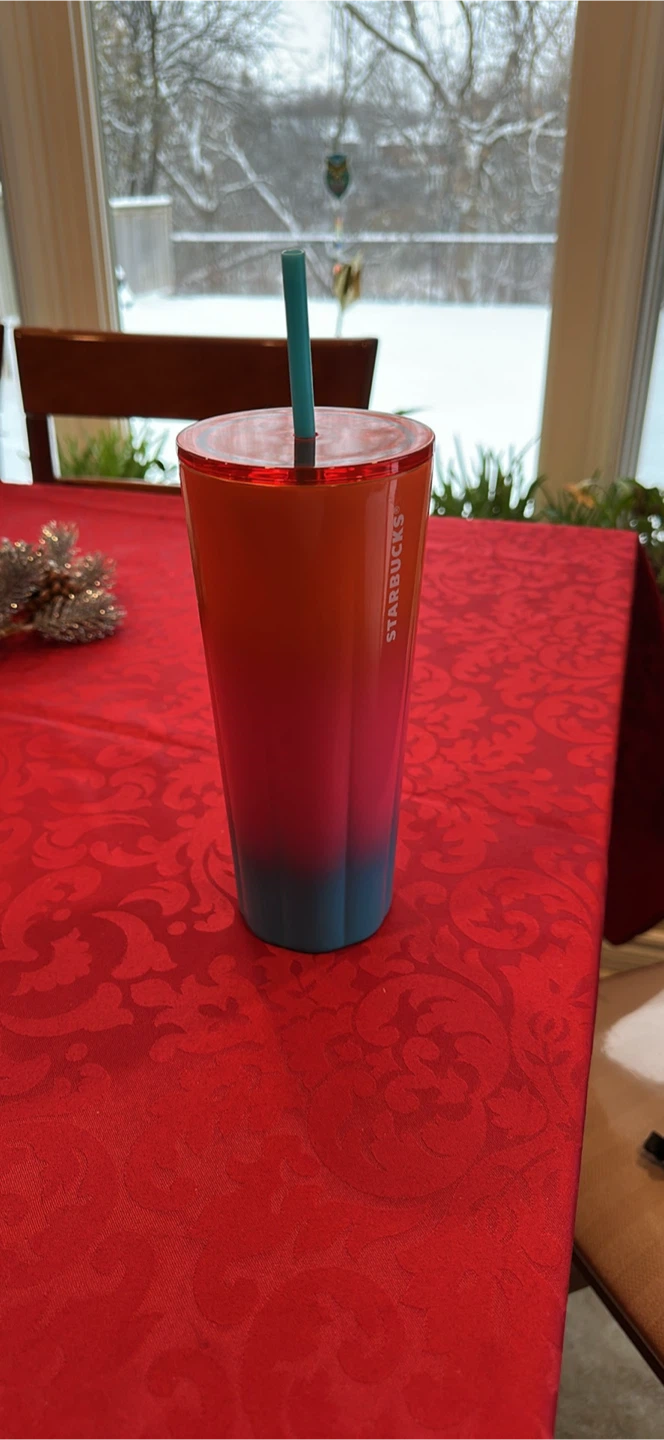 Starbucks Tumbler with Straw