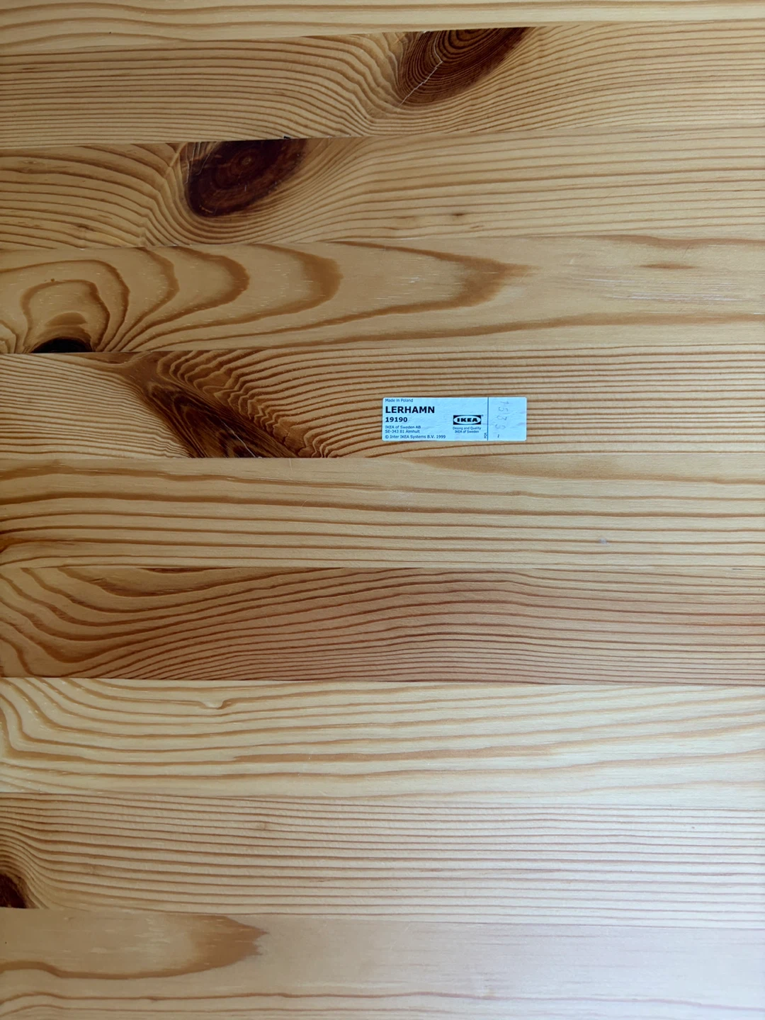 IKEA LERHAMN Table - photo 4