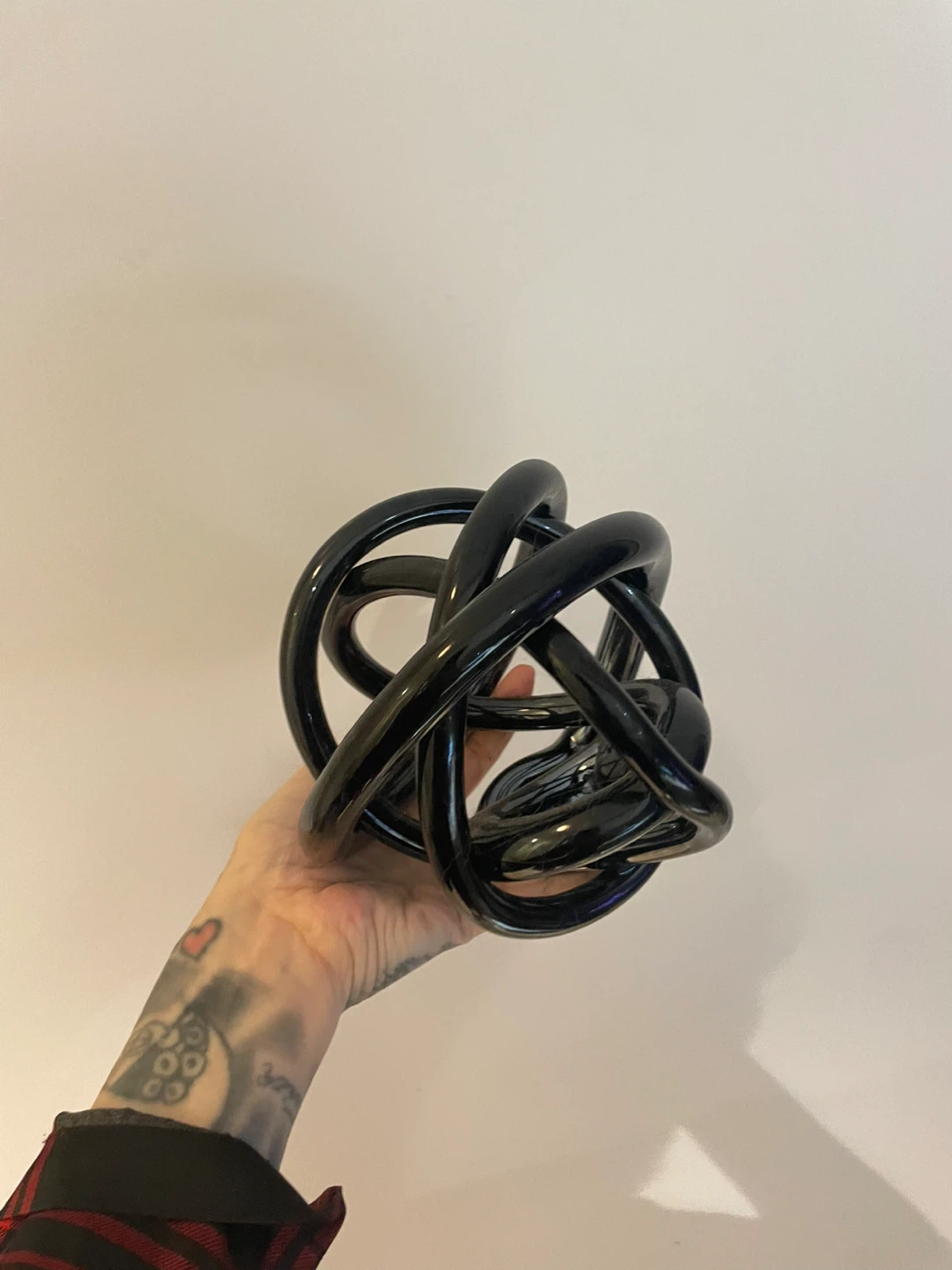 Black Decorative Sphere - photo 2