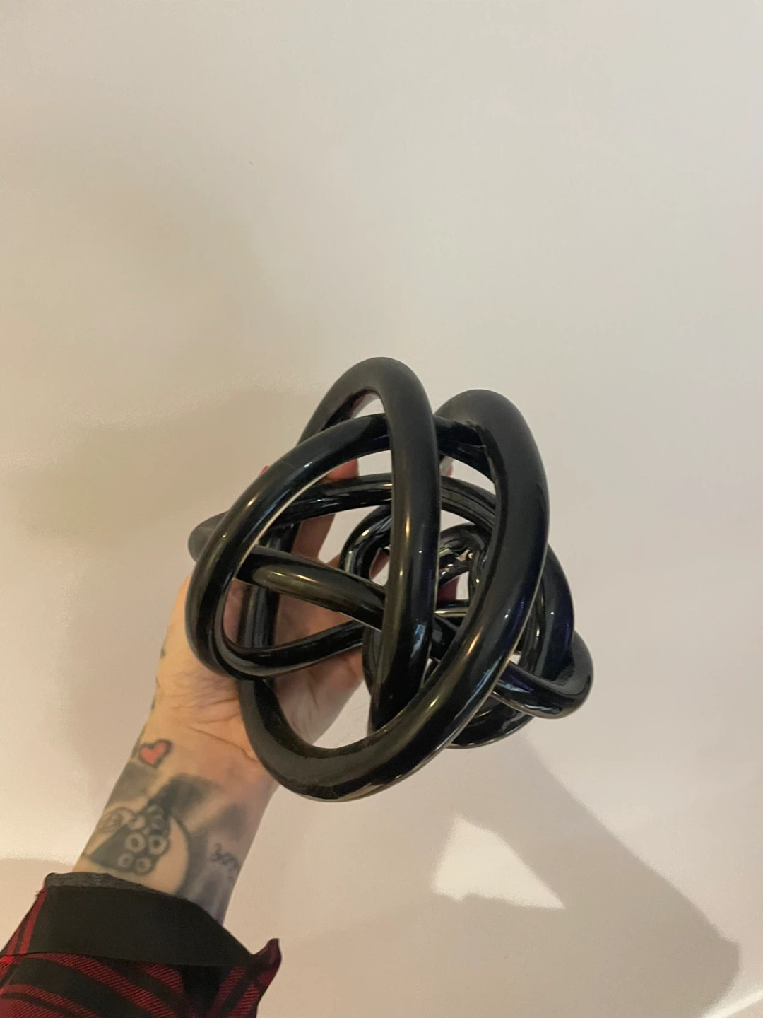 Black Decorative Sphere - photo 3