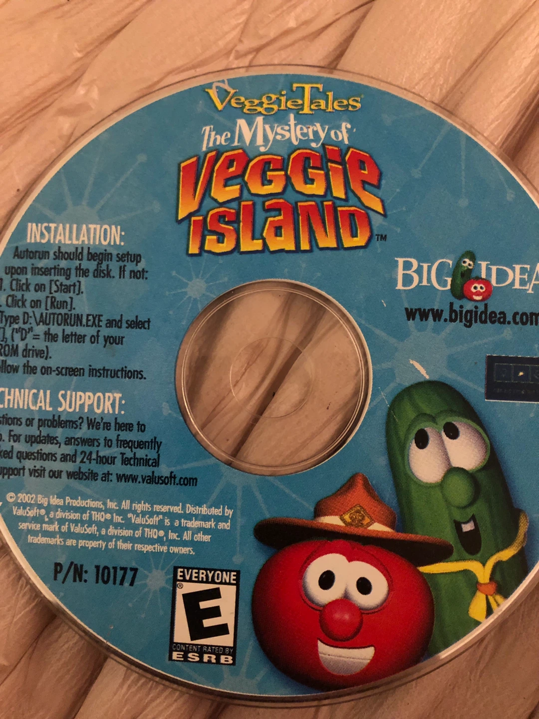 VeggieTales: The Mystery of Veggie Island PC CD-ROM Game