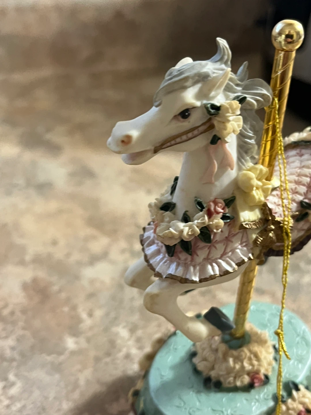 County Fair Collection Melodies Carousel Horse - photo 3