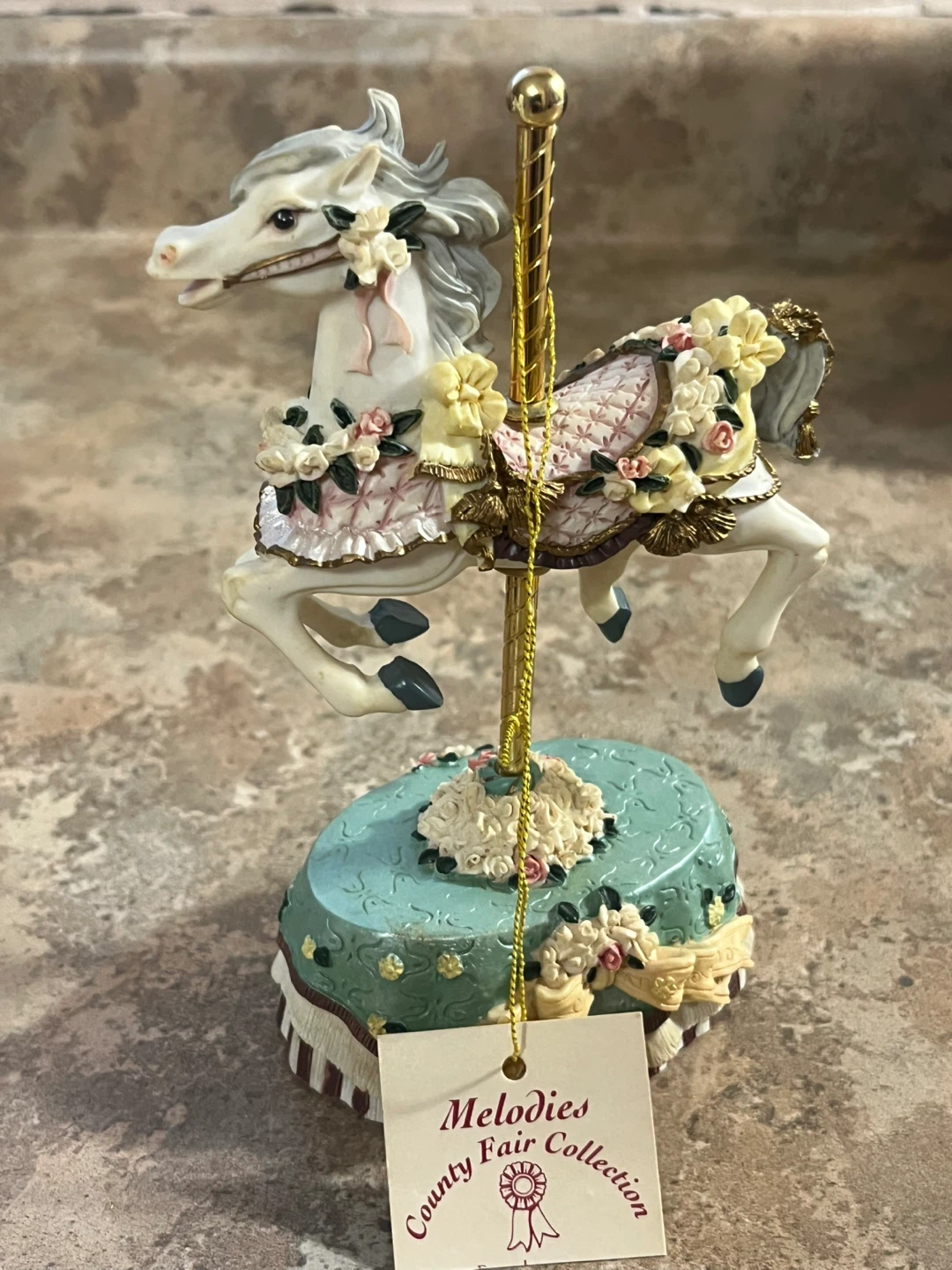 County Fair Collection Melodies Carousel Horse - photo 2