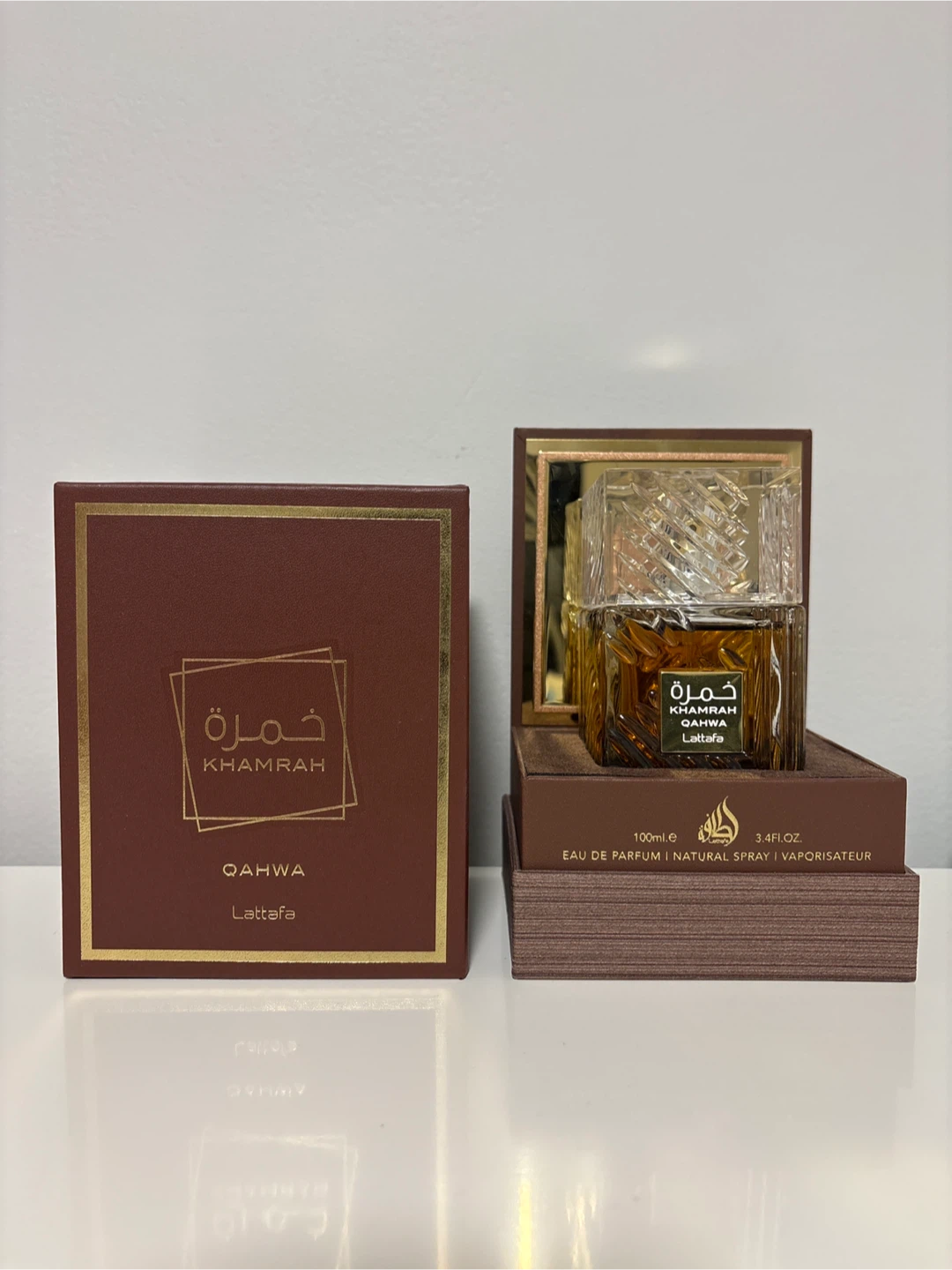 Lattafa Khamrah Qahwa Eau De Parfum 100ml (Macerated) - photo 2
