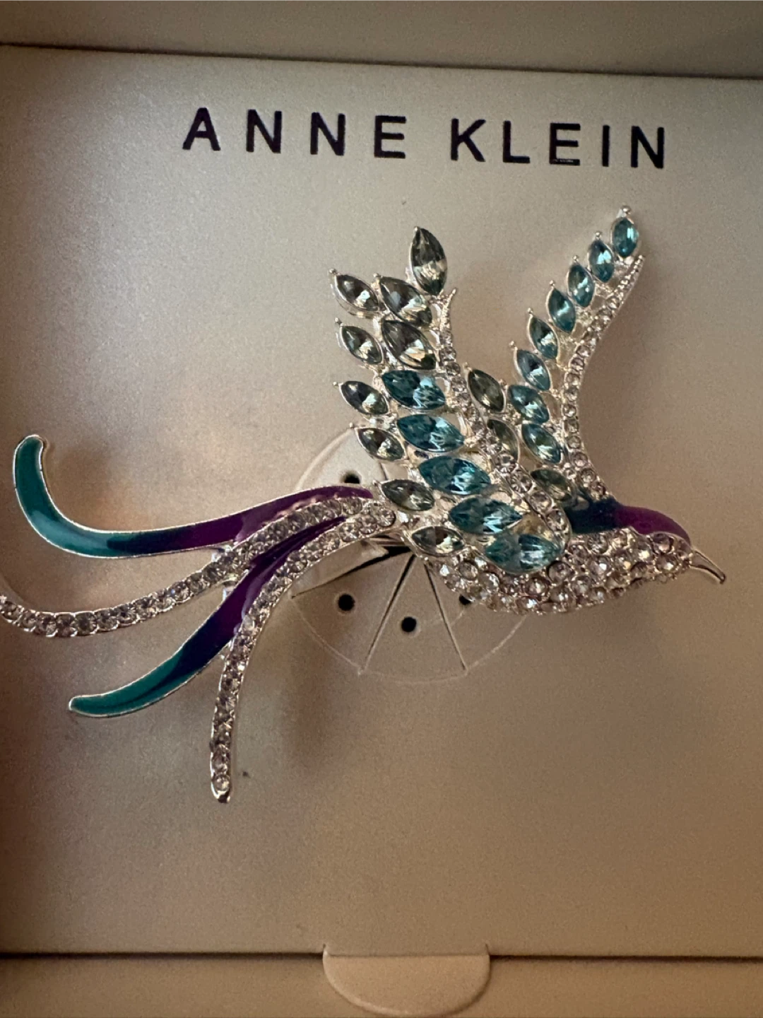 Anne Klein Bird Brooch