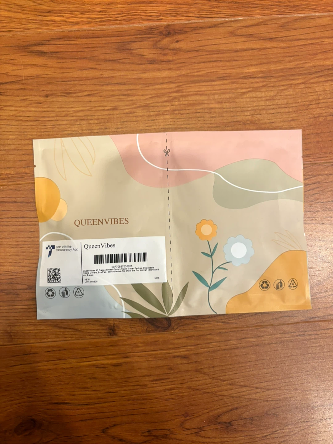 QueenVibes 40 Pcs Beige Nipple Covers - Standard Size - photo 2