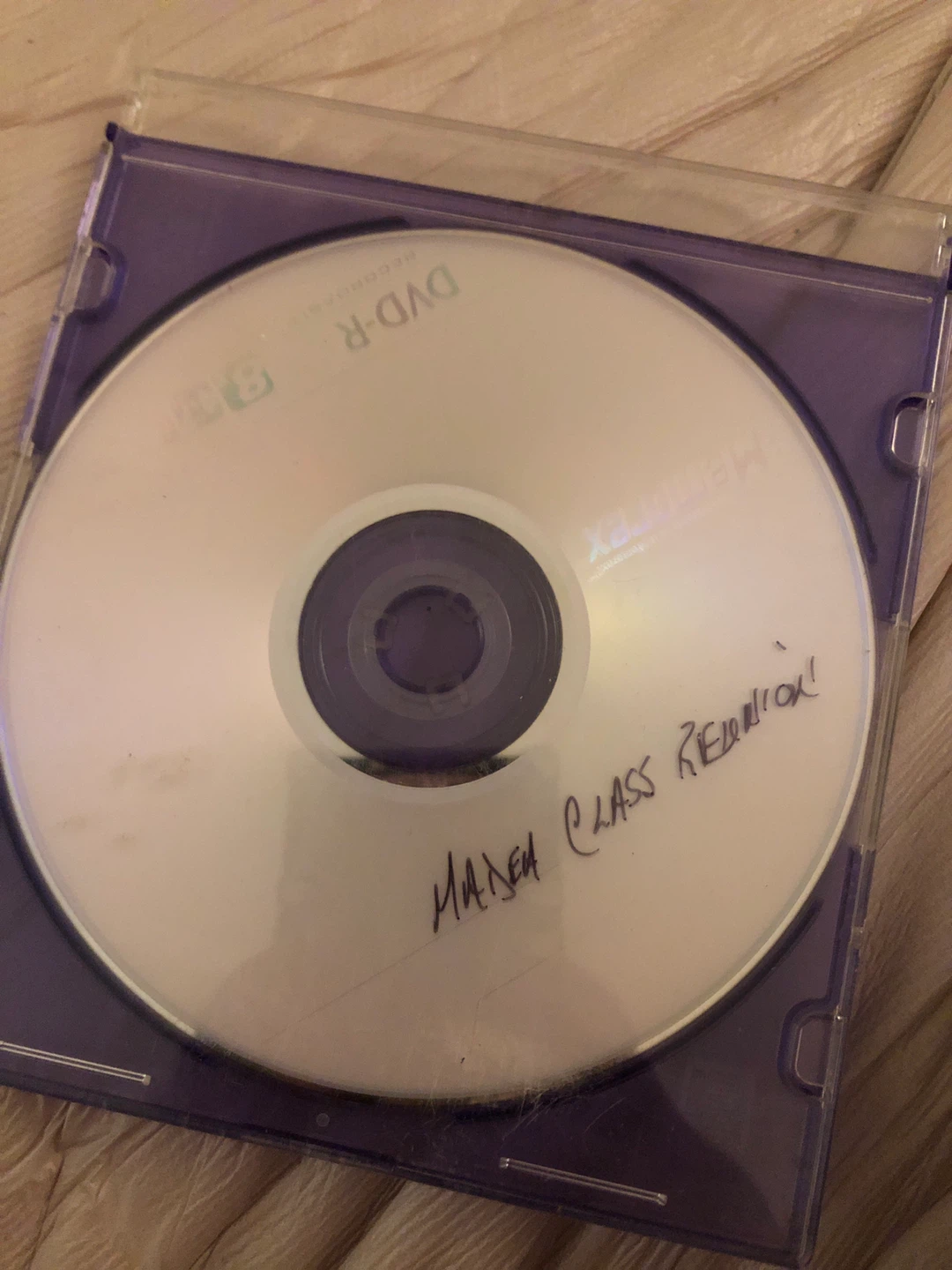 DVD-R Disc - Maiden Class Reunion