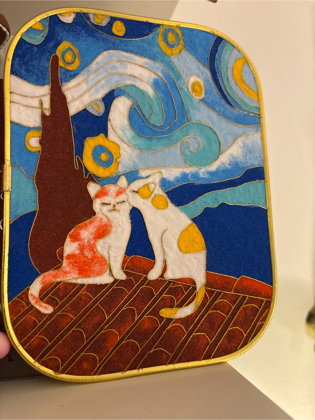 Artwork   - Starry Night Cats - photo 2