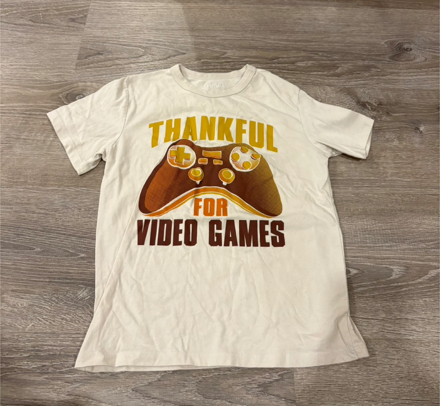 The Children's Place "Thankful for Video Games" T-Shirt