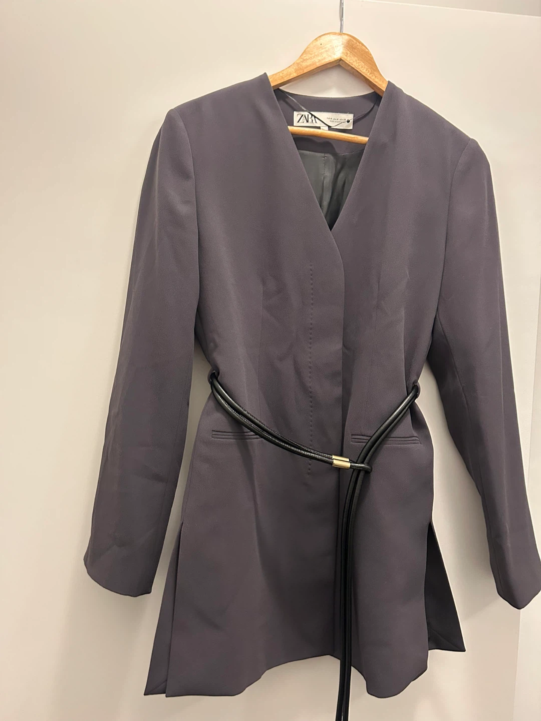 Zara Belted Blazer ZW Collection - Size M ***Move out sale***